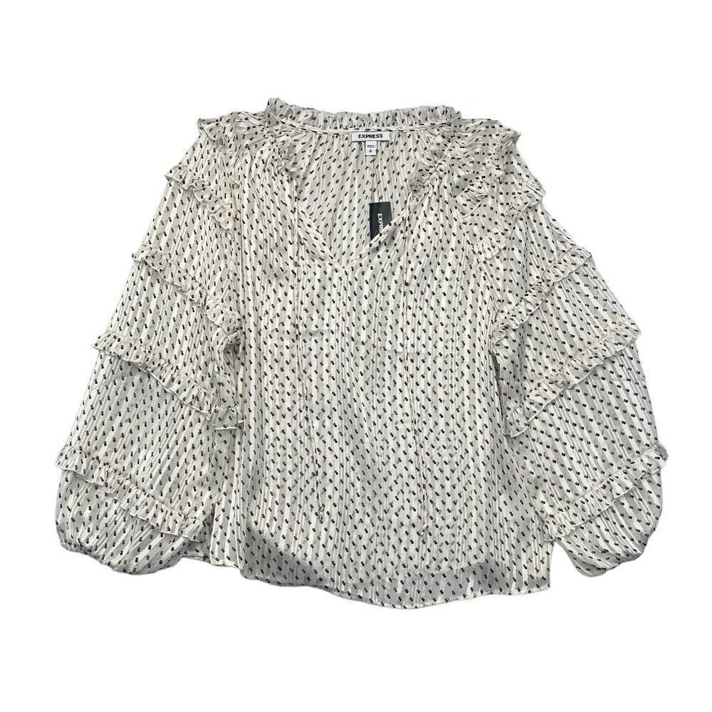 Express Shirt Women's Size‎ Small White Top